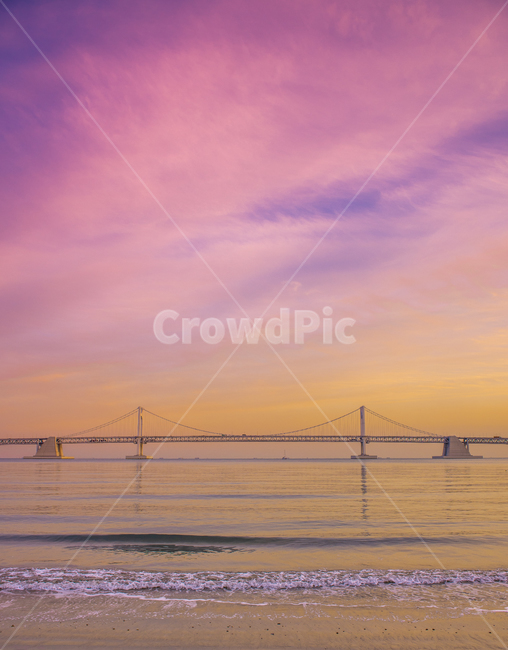 광안대교,광안리,바다,다리,광안리대교,노을,색감,감성사진,랜드마크,landmark,tourist attraction,한국랜드마크,한국관광지,한국명소,korea landmark,korea tourist attraction,색깔,색상,색채,색감,color sense,color sensitivity,feeling of color,건축물,건물외관,exterior,building,structure,architecture,construction