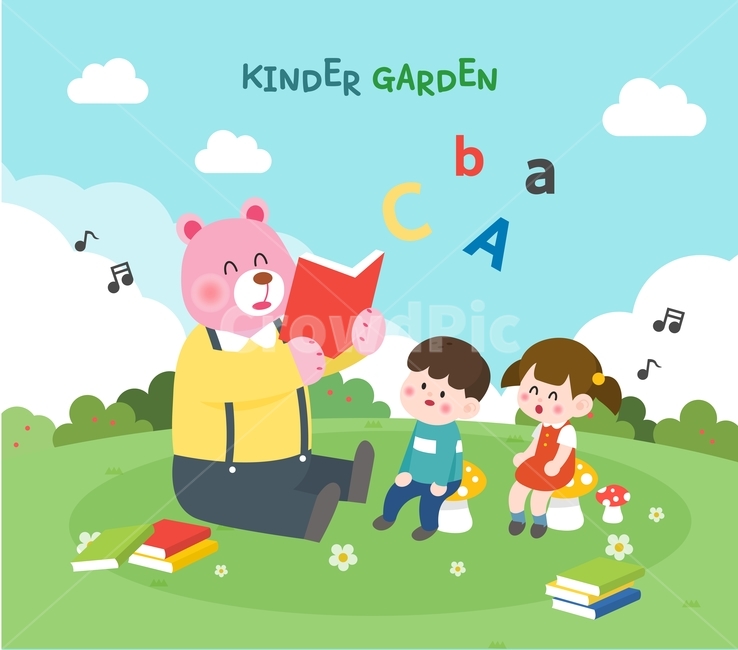곰,독서,책,영어,어린이,유아,아이,동물,캐릭터,어린이집,놀이,놀이방,교육,일러스트,유치원,어린이,어린아이,child,children,kid,교육,학교,공부,education,learning,study,school,그래픽,일러스트레이션,graphic,illustration