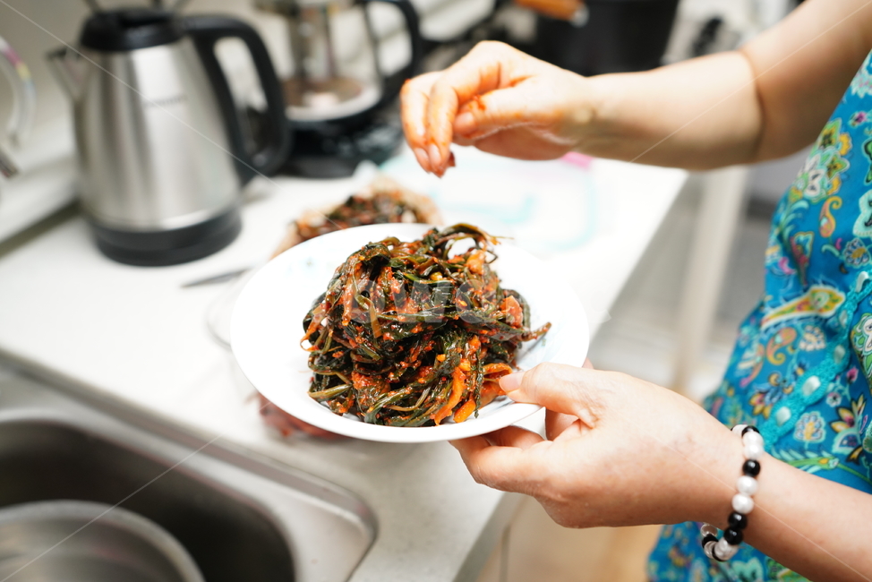 한식,고들빼기김치,김치,식사,음식,반찬,food,야채,채소,안주,집밥,먹거리,음식,식재료,요리,food,cook,meal,dishes,food reserves