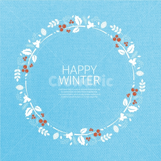 잎,줄기,열매,화관,리스,겨울,표지,패턴,플랫디자인,일러스트,겨울,계절,winter,season,그래픽,일러스트레이션,graphic,illustration