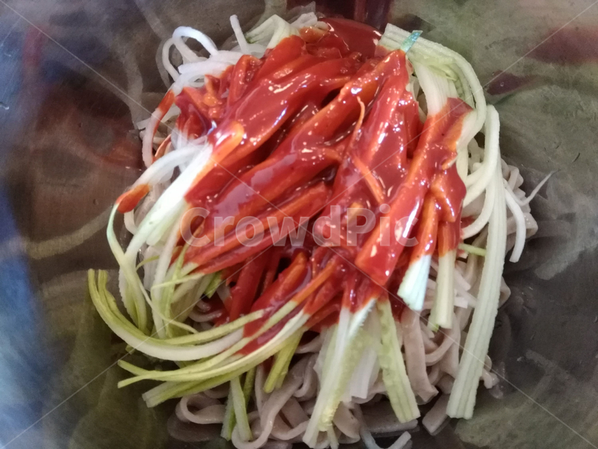 메밀,비빔국수,메밀국수,noodle,koreanfood,food,음식,meal,dish,식사