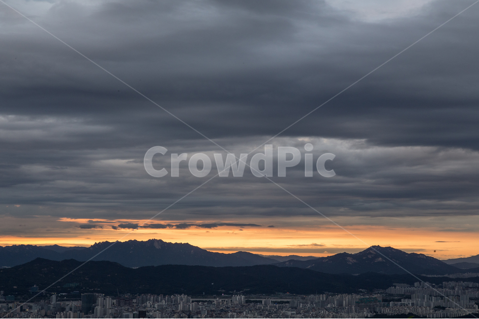 노을,산,일몰,구름,하늘,풍경,도시,풍경,city,landscape,한국도시풍경,한국도시경관,korea cityscape,nature,자연,outdoors,옥외