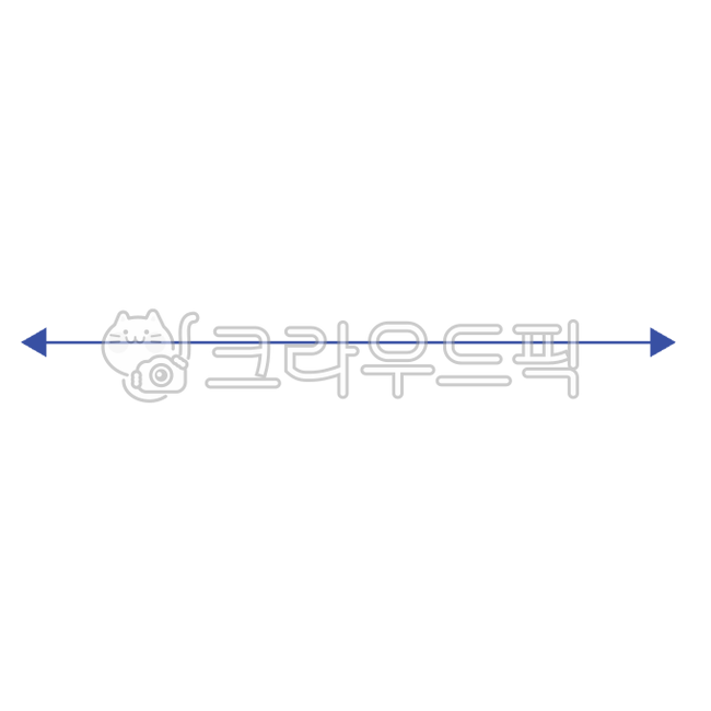 화살표,밑줄,파워포인트아이콘,선,포인트선,파란양쪽화살표,양쪽화살표