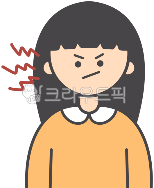 짜증, 짜증난, 화남, 화난, 분노, 사진,이미지,일러스트,캘리그라피 - dbqlswndud작가