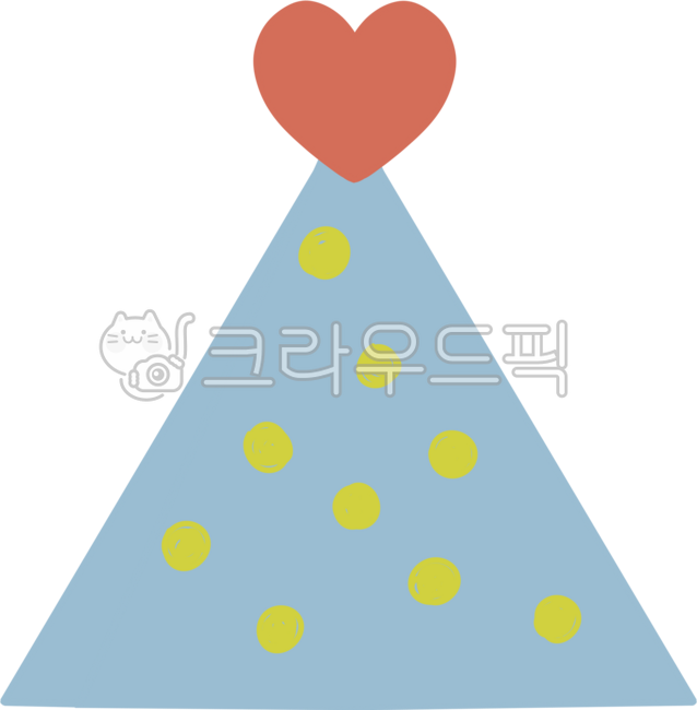 꼬깔모자,모자,이벤트,생일모자,일러스트,손그림,hat