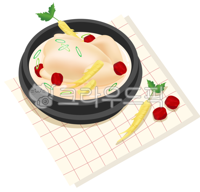 삼계탕,복날,초복,중복,말복,닭,닭음식,닭요리,삼계,탕,식사,삼계탕일러스트,복날일러스트,복날포스터,몸보신,포스터,건강,삼복,삼복더위,백숙,닭백숙,음식,뚝배기,대추,인삼,파,산삼,계절음식,여름,여름음식,보양식,식탁보,여름보양식,음식일러스트,illustration,graphic,png,뜨거운,뜨거운음식,뜨거운요리,food,매트,체크식탁보,체크매트,한식