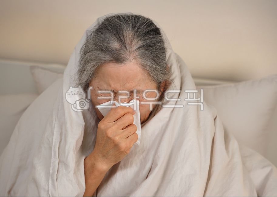 코감기,기침,콧물,감기,독감,인플루엔자,바이러스,증상,증세,코로나,노인,할머니,노인질병,돌봄,노인돌봄