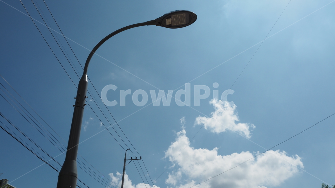 전신주,가로등,하늘,구름,날씨,streetlight,streetlamp,sky,cloud,weather