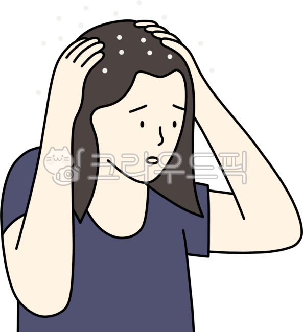 비듬,두피,각질,가려움,간지럽다,긁다,두피염,지루성두피염,청결,위생,비위생