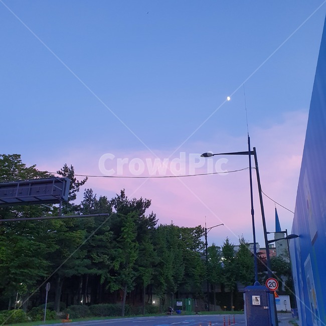 풍경,하늘,분위기,퇴근길,구름,핑크,보라