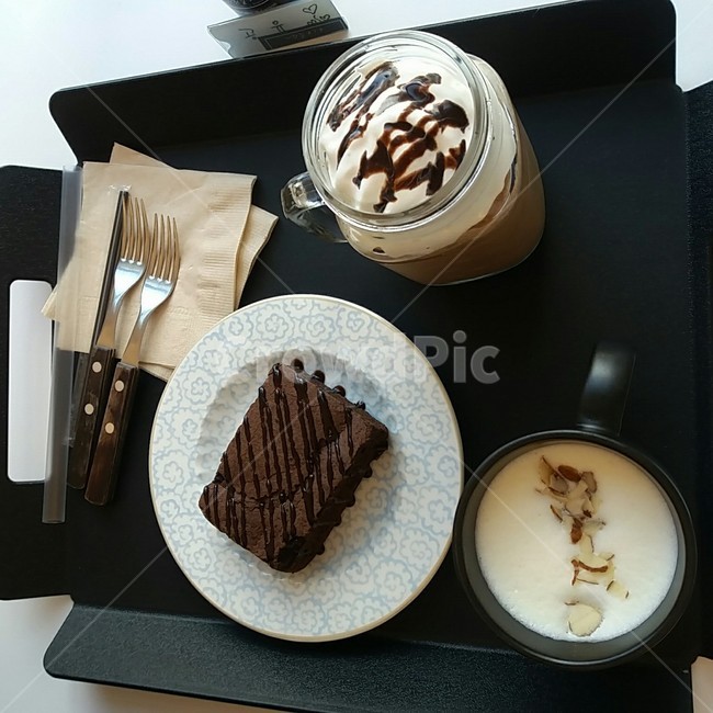 카페,분위기,커피,브라우니,라떼