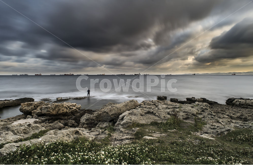 슬도,구름,장노출,바다,노을,sea,cloud,glow,자연,풍경,nature,landscape,한국자연풍경,한국자연경관,korea nature landscape,사람,인물,인간,human,person,남성,남자,man,male