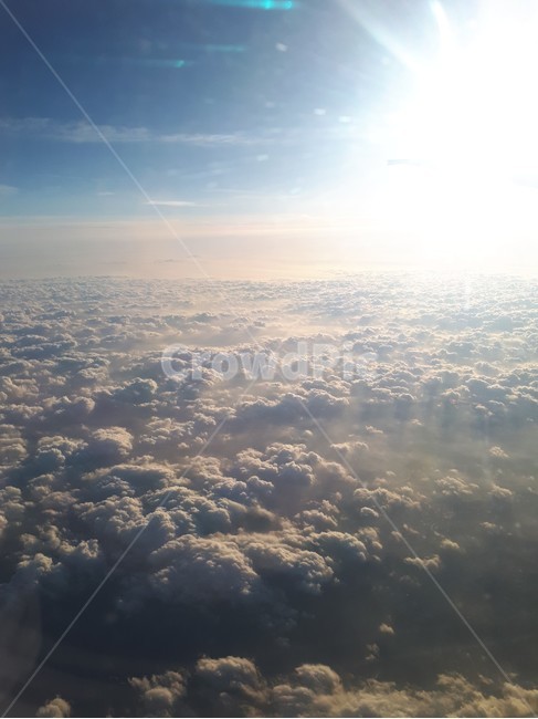 구름,비행기안,하늘,cloud,sky