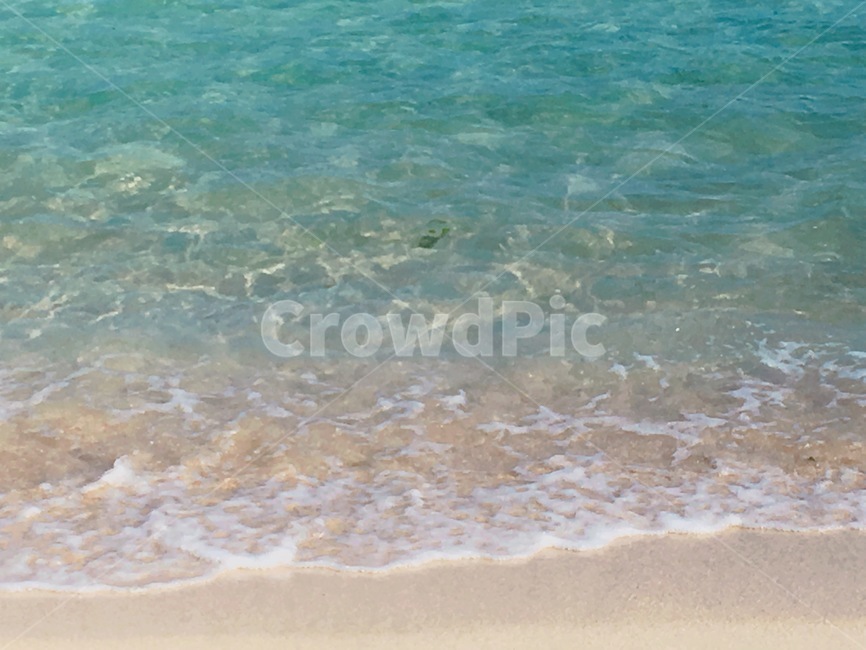 제주도,해변,협재해수욕장,파도,푸른빛,에메랄드색