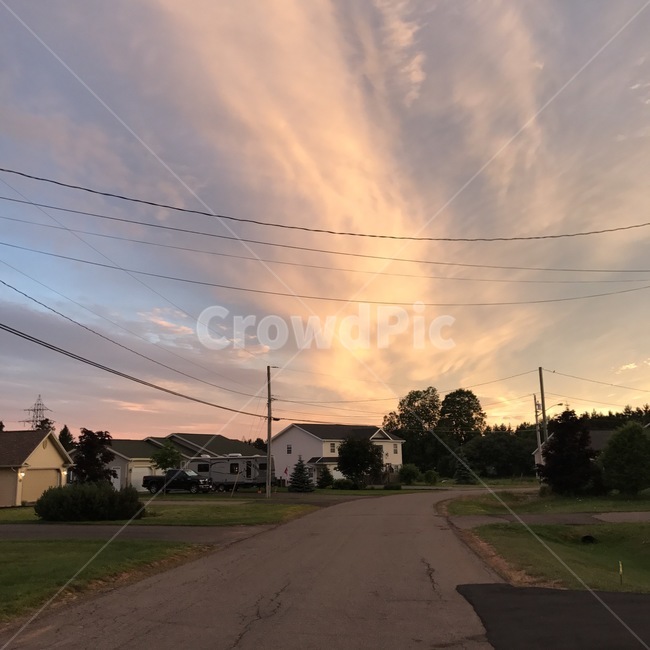 마을,하늘,구름,길,해질녘,village,sky,cloud,road,sunset