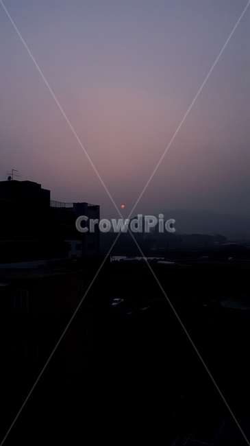 nature,자연,outdoors,옥외,달,도시,하늘,sky