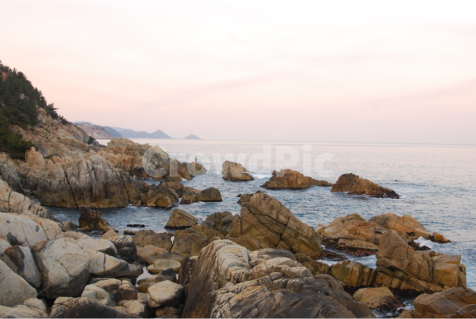 바다,물결,파도,잔잔한,노을,자연,풍경,nature,landscape,promontory,곶