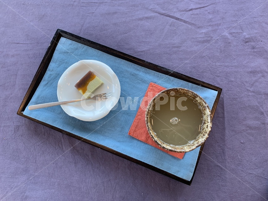 차,tea,양갱,traditional,korea,티타임,전통,천연염색,음료수,drink,beverage