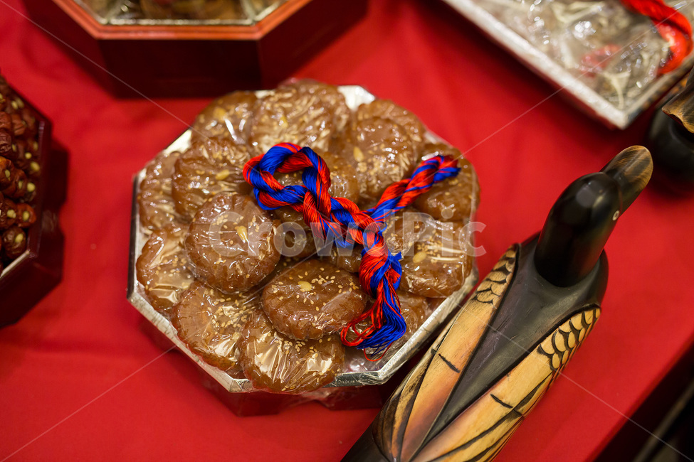 폐백,전통결혼식,음식,원앙,약과,실,한국전통,한국문화,korean traditional,korean culture,결혼,혼례,웨딩,wedding,marriage,marry