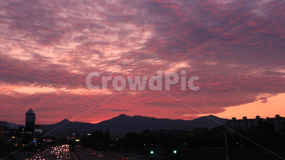 저녁,노을,하늘,황혼,일몰,dusk,sunset,sky,night,구름,clouds