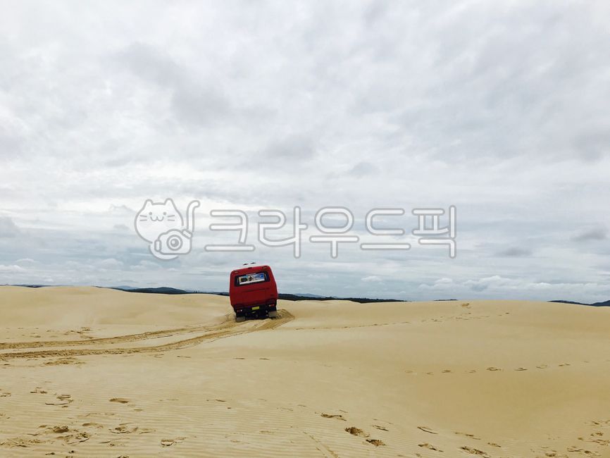 모래,모래언덕,흙,구름,포트스테판,발자국,soil,desert,sand,cloud,자동차,자연,사막