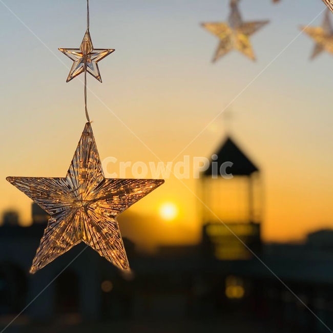 별,희망,노을,성당,십자가,star,hope,sunset,sunshine,cross,아웃포커싱,노을진,저녁,태양,따뜻함,warm,사물,물건,오브젝트,thing,object,matter