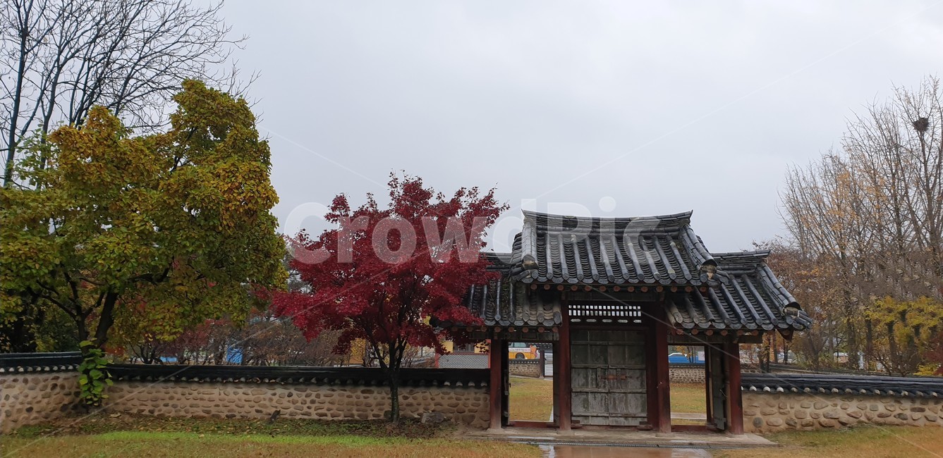 밀양,표충비,담장,옛문,기와