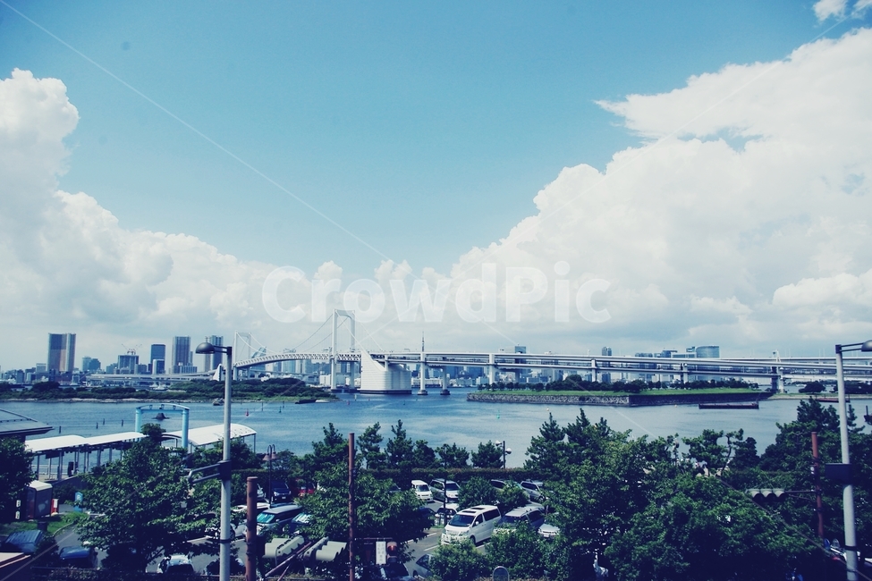 일본,도쿄,오다이바,japan,tokyo,Odaiba,레인보우브릿지,rainbowbridge,bridgs,다리,대교,무지개,구름,cloud,하늘,sky,바다,sea,여름,summer,도시,풍경,city,landscape,해외,외국,세계,foreign,oversea,world,세계도시풍경,해외도시풍경,외국도시풍경,world cityscape