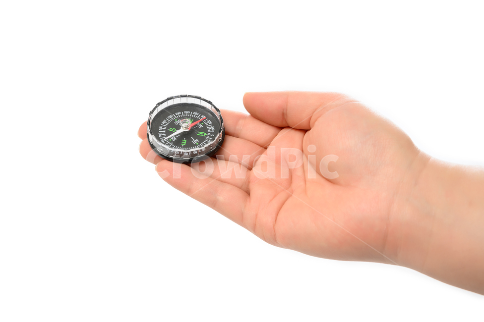 Nukki,education,hand gestures,white background,still life,quest,White space,life,holding,search,navigation,defense,organize,guide,direction,hand,close up,Experiment,equipment,Compass,target,vision,White,hand motion,compass,machine,Palm,movement,object