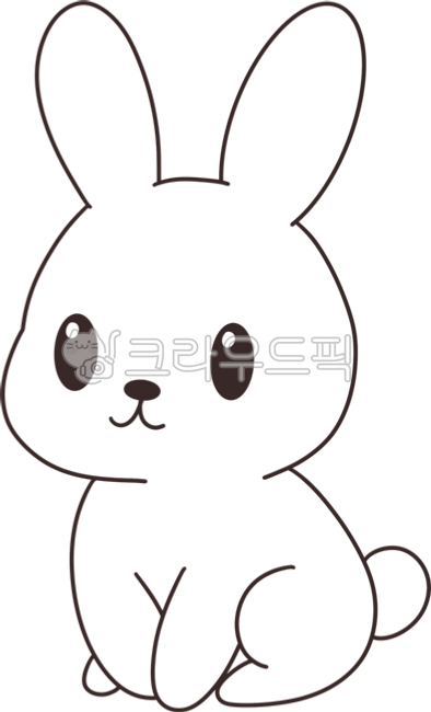 색칠공부,색칠도안,컬러링북,색칠놀이,토끼,토끼그림,토끼일러스트,토끼손그림,토끼캐릭터,앉아있는토끼,귀여운토끼,달토끼,귀여운달토끼,도끼디자인,도끼그림,토끼드로잉,토끼요소,숲속꾸미기