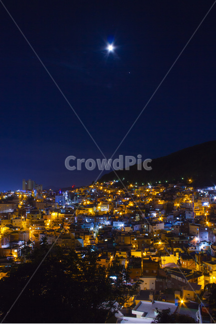 야경,달,달동네,밤,산야경,야경,밤,풍경,nightscape,night,landscape,도시,city,한국도시풍경,한국도시경관,korea cityscape,nature,자연,경치,outdoors,옥외,scenery,aerial view,조감도