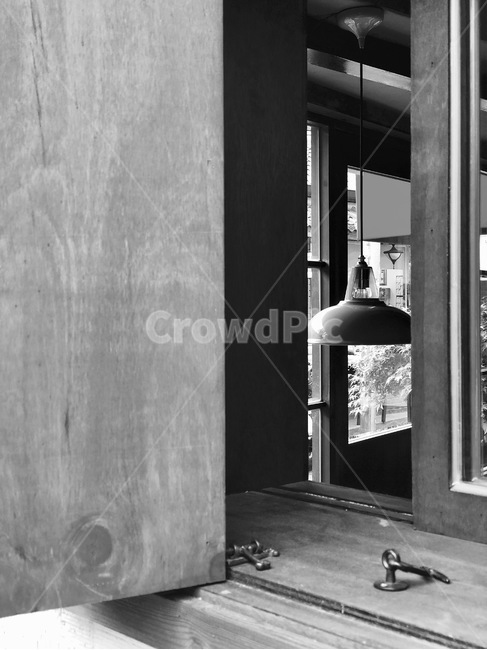 afternoon,light,Ikseondong,tree,window,Grayscale