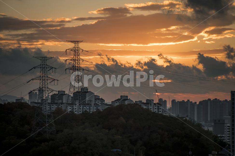 석양,저녁,도시풍경,하늘,구름,도시,풍경,city,landscape,한국도시풍경,한국도시경관,korea cityscape