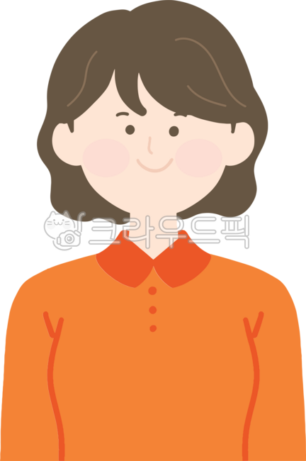 엄마,어머니,우리엄마,학부모,어버이날,중년여성,며느리,주부,여사님,보호자,50대여성,60대여성,친정엄마,시어머니,가족,고마움,따뜻한,인자한,엄마생신,다정한,캐릭터,상반신