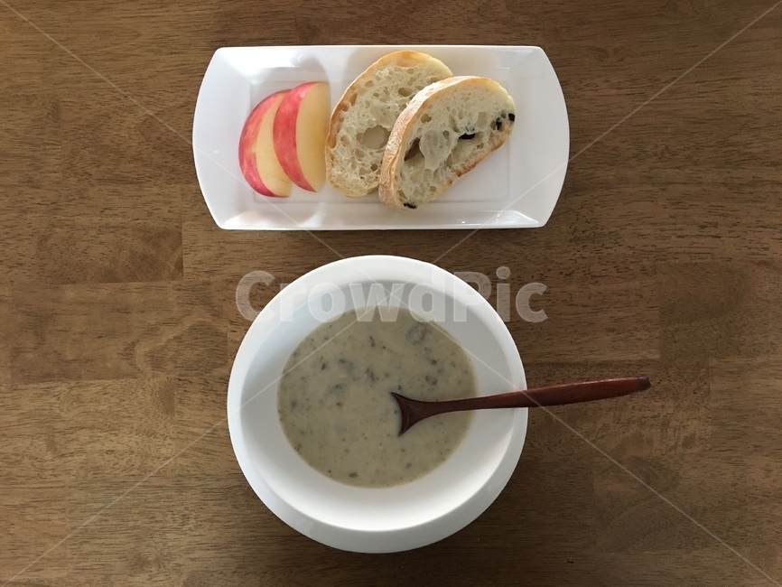 아침밥,스프,브런치,건강식,빵