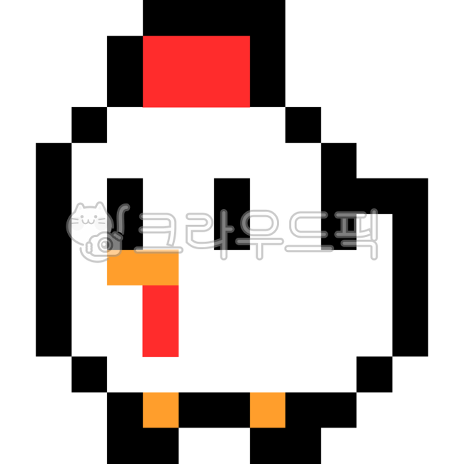 픽셀,픽셀아트,도트,pixel,pixelart,animal,chinesezodiac,zodiac,symbol,동물,12지신,12간지,십이지신,띠,닭,닭띠,chicken,chick
