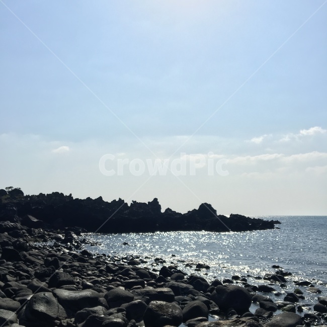 Coast,ocean,sight,clear,jeju island