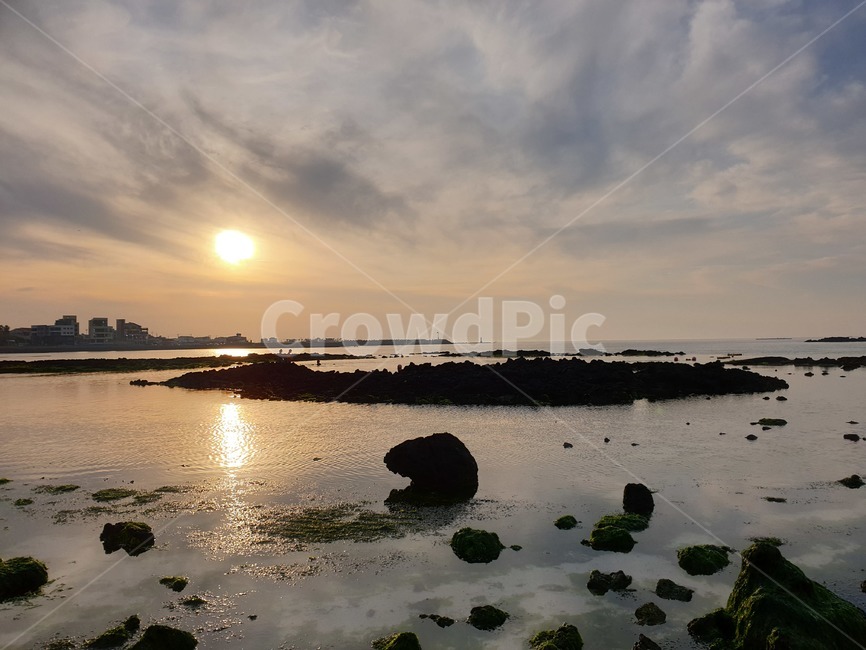 여름,풍경,함덕,해변,바다