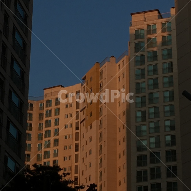노을,저녁,저녁하늘,건물,하늘,도시,풍경,city,landscape