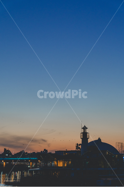밤하늘,해질녘,노을,등대,하늘,sunset,night,nightsky,등대,lighthouse,야경,밤,풍경,nightscape,night,landscape,실루엣,그림자,silhouette,shadow,감성,sensible,feeling,architecture,건축물,building,건물,dome,둥근 천장