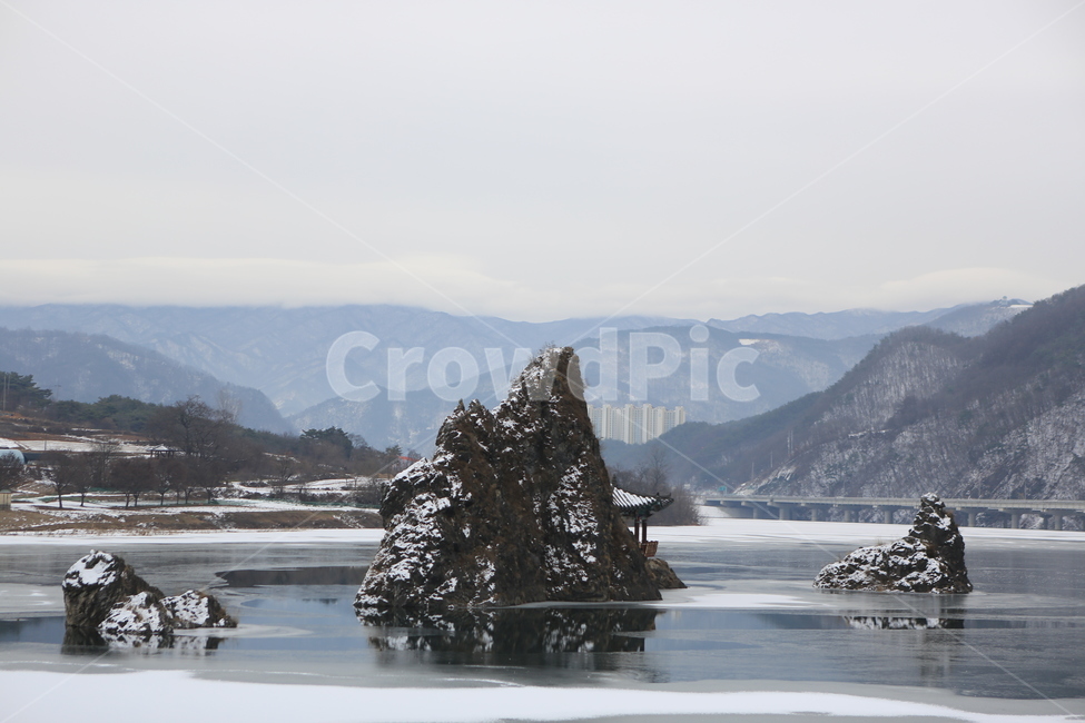 도담삼봉,단양,겨울,자연풍경,단양팔경,얼음,눈,outdoors,옥외,nature,자연,land,땅,shoreline,해안선,water,물