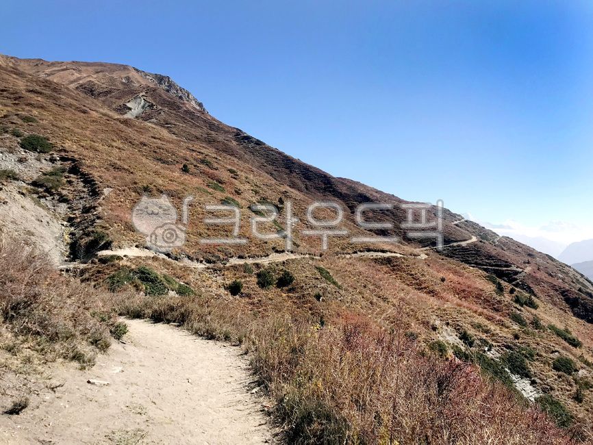 흙길,자연,dirtroad,gravel,끝없는길,네팔,트레킹,포카라
