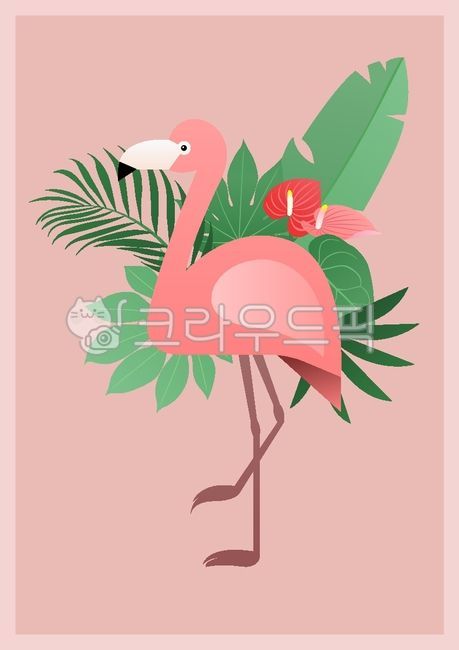 그림,일러스트레이션,일러스트,드로잉,배경,백그라운드,자연,여름,계절,시즌,열대,트로피컬,열대식물,여름식물,식물,나뭇잎,열대나뭇잎,잎,야자수,그라데이션,그라디언트,플랫,꽃,열대꽃,동물,야생동물,새,조류,홍학,플라밍고,바나나잎,아레카야자,안스리움,banana,anthurium,flamingo,safari,zoo,bird,decorative,cute,poster,holiday,decoration,character,tropic,background,green,jungle,exotic,isolated,cartoon,nature,botanical,floral,flower,flat,colorful,wildlife,tree,palm,leaves,leaf,plants,season,summer,tropical,animal,wild,vector,illustration