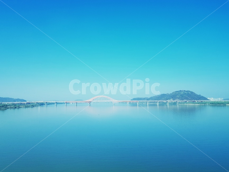 한강,양화대교,성산대교,강,하늘,푸른,파란,자연,풍경,nature,landscape,water,물,outdoors,옥외