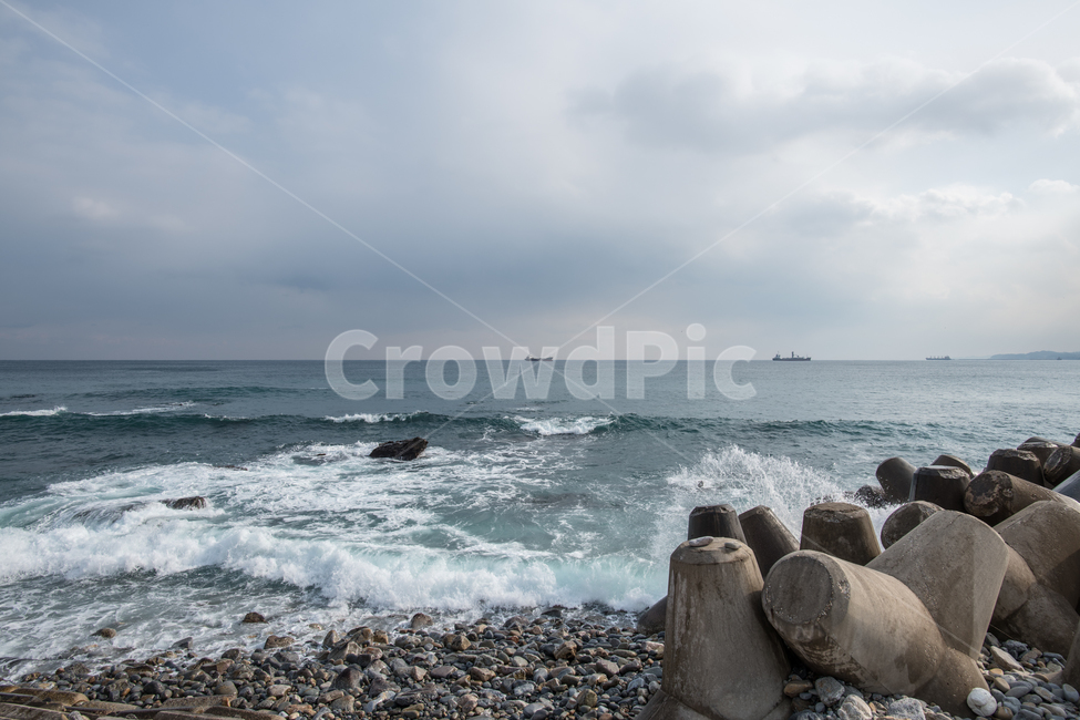 바다,강원도,테트라포트,파도,자갈,자연,풍경,nature,landscape,water,물,sea,outdoors,옥외,ocean,대양