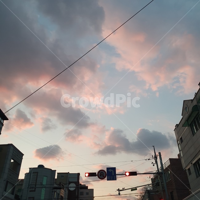 저녁,하늘,노을,구름,저녁하늘,노을하늘,배경