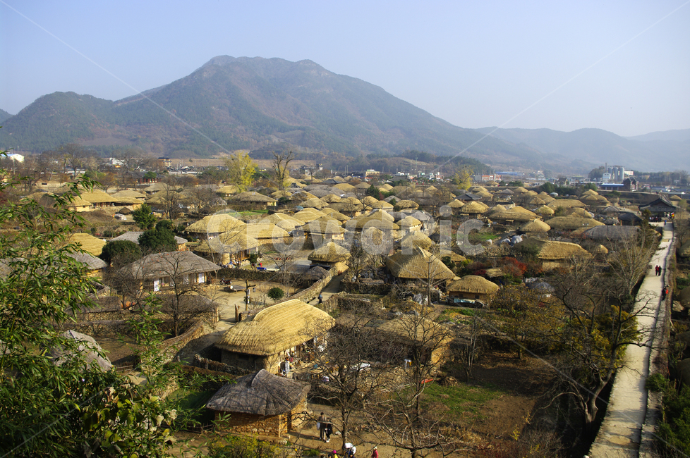 초가지붕,전통가옥,한국,마을,읍성,풍경,낙안읍성,시골,마을,풍경,landscape,country,rural,town,한국전통,한국문화,korean traditional,korean culture