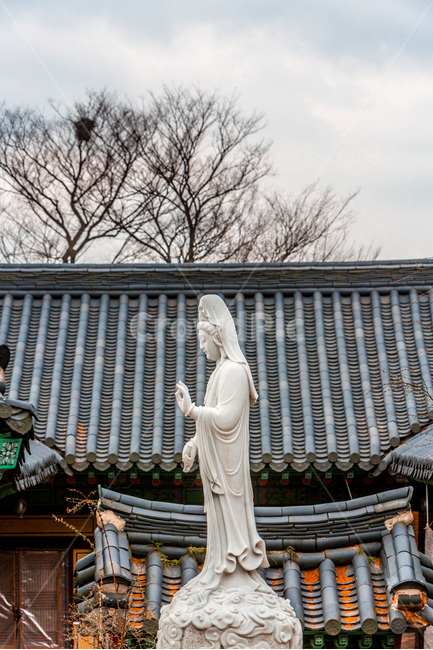 미륵불,입상,기와,선,사찰,불교,한국전통,한국문화,korean traditional,korean culture,조각상,동상,석상,조형물,statue,bronze statue,stone statue,종교,신앙,religion,belief,faith,건축물,건물외관,exterior,building,structure,architecture,construction