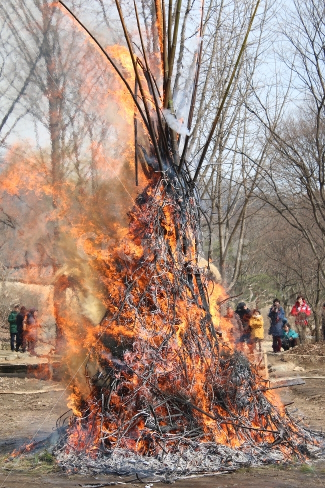 정월대보름,한국민속촌,달집태우기,불,행사,축제,한국전통,한국문화,korean traditional,korean culture,축제,행사,festival,carnival,event