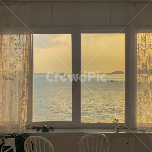homedecor,가정장식,바다,인테리어,노을